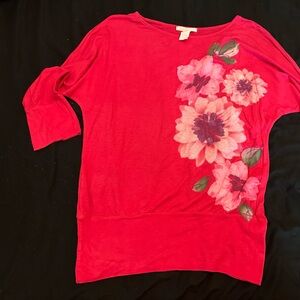 Charlotte Russe flower top
